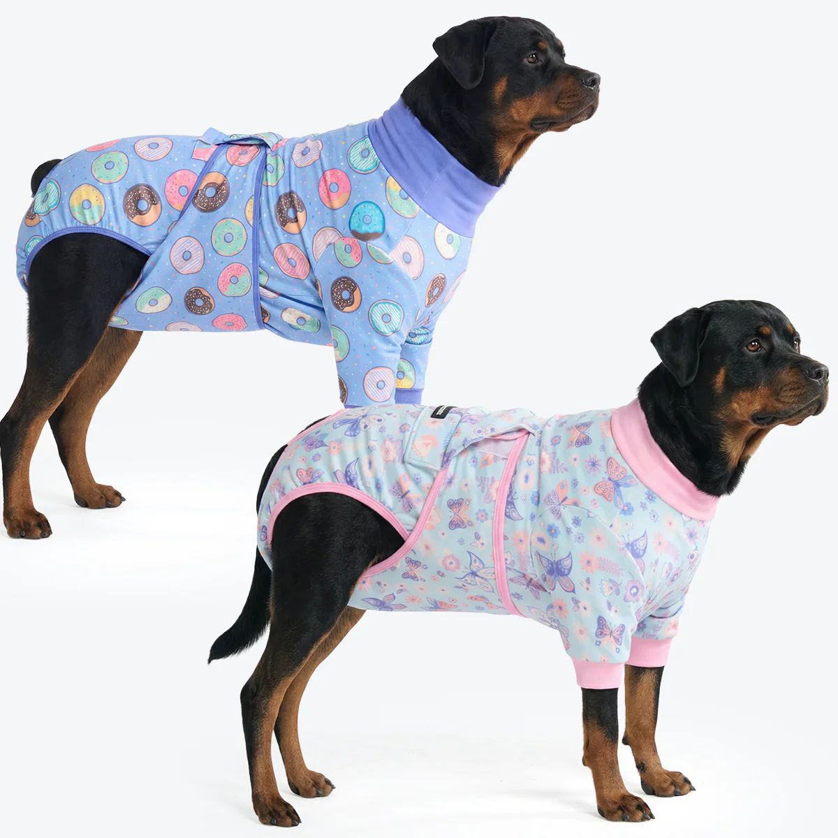 Dog Surgical Suit (2-pack) - Butterfly and Donuts - Image 6