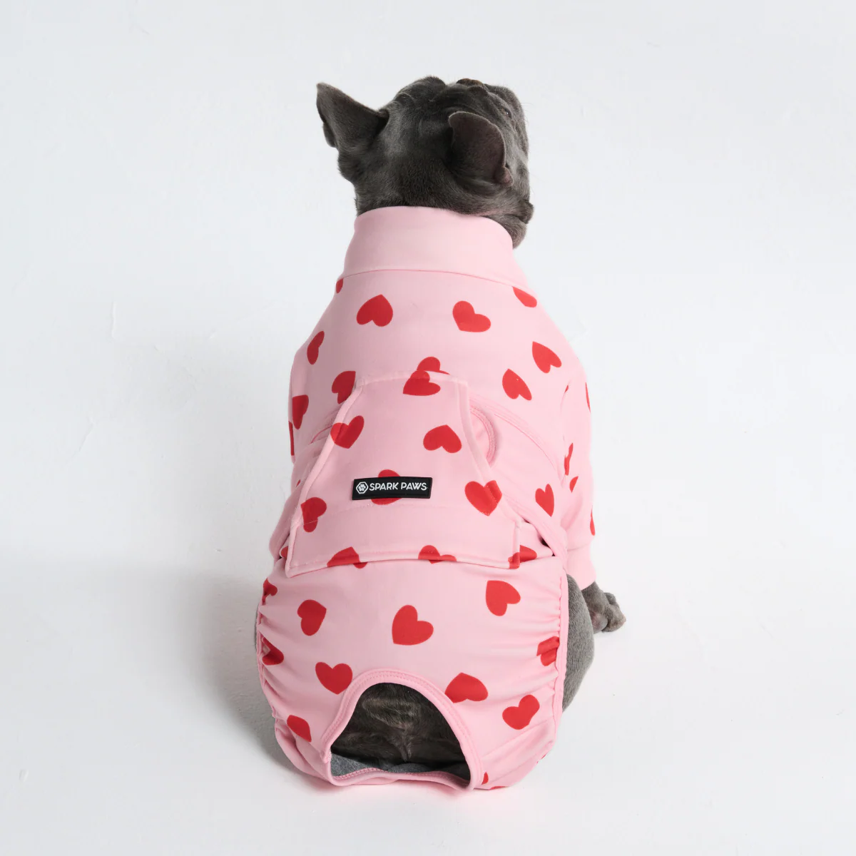 Dog Surgical Suit (2-pack) - Butterfly and Pink Hearts - Image 12