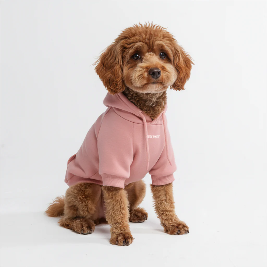 Essential Dog Hoodie - Dusty Pink - Image 2