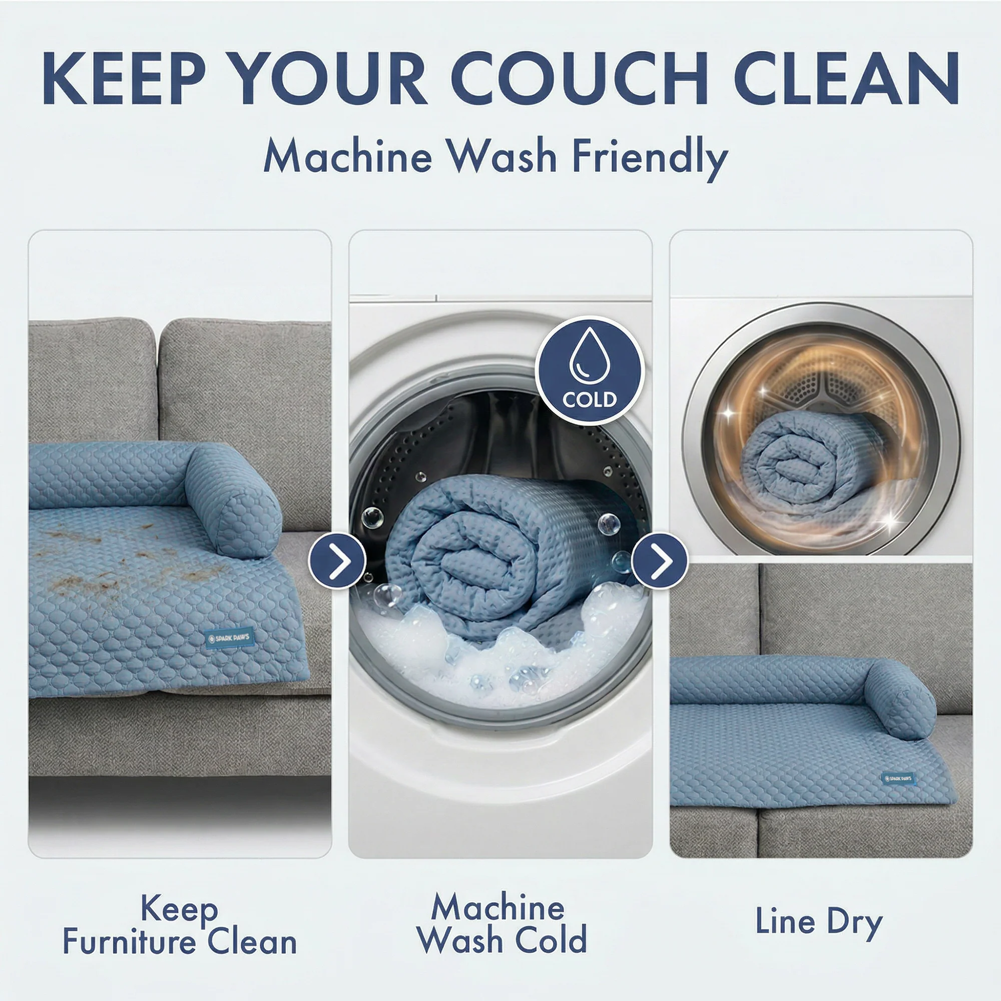 Frostcore™ Cooling Couch Cover Dog Bed - Image 19
