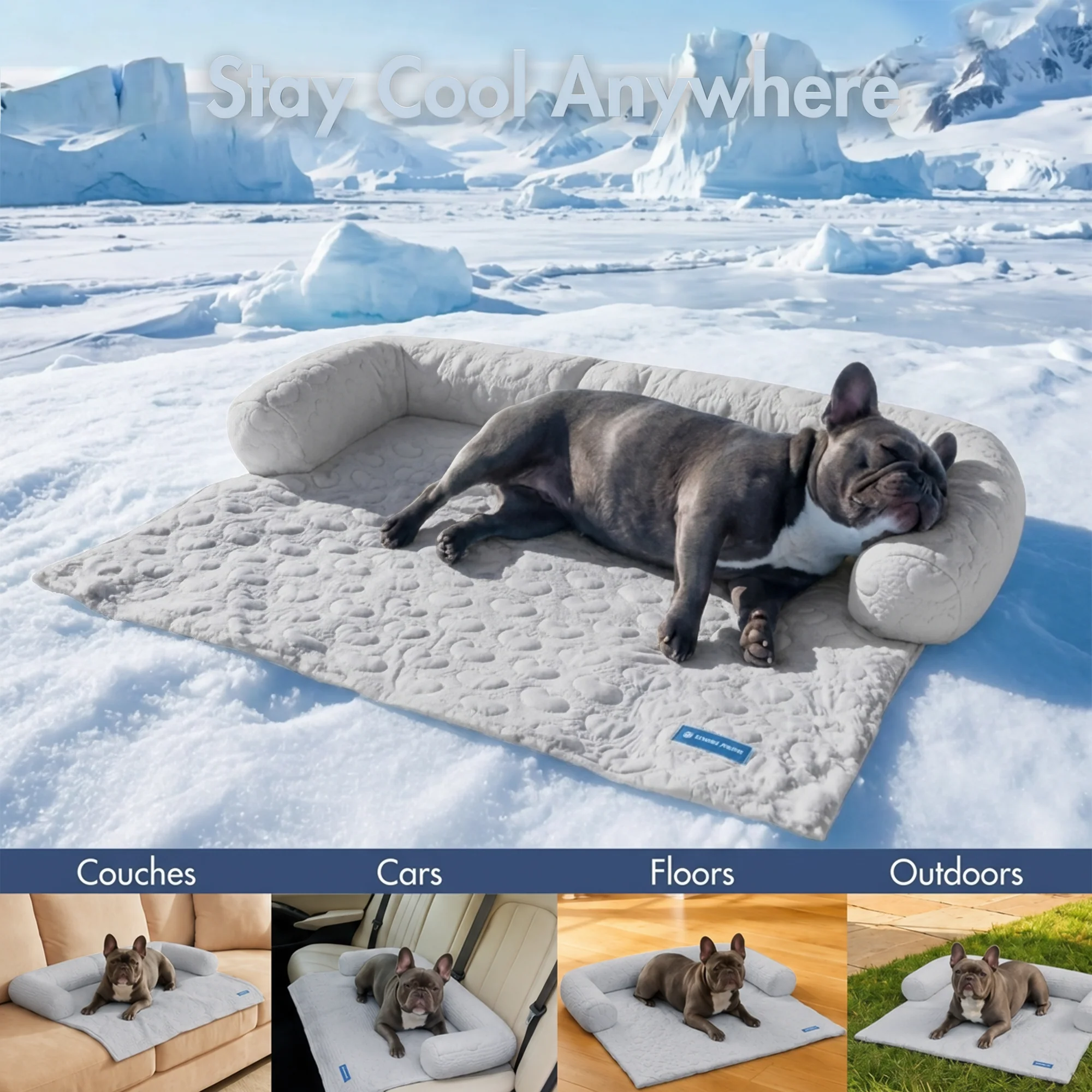 Frostcore™ Cooling Couch Cover Dog Bed - Image 99