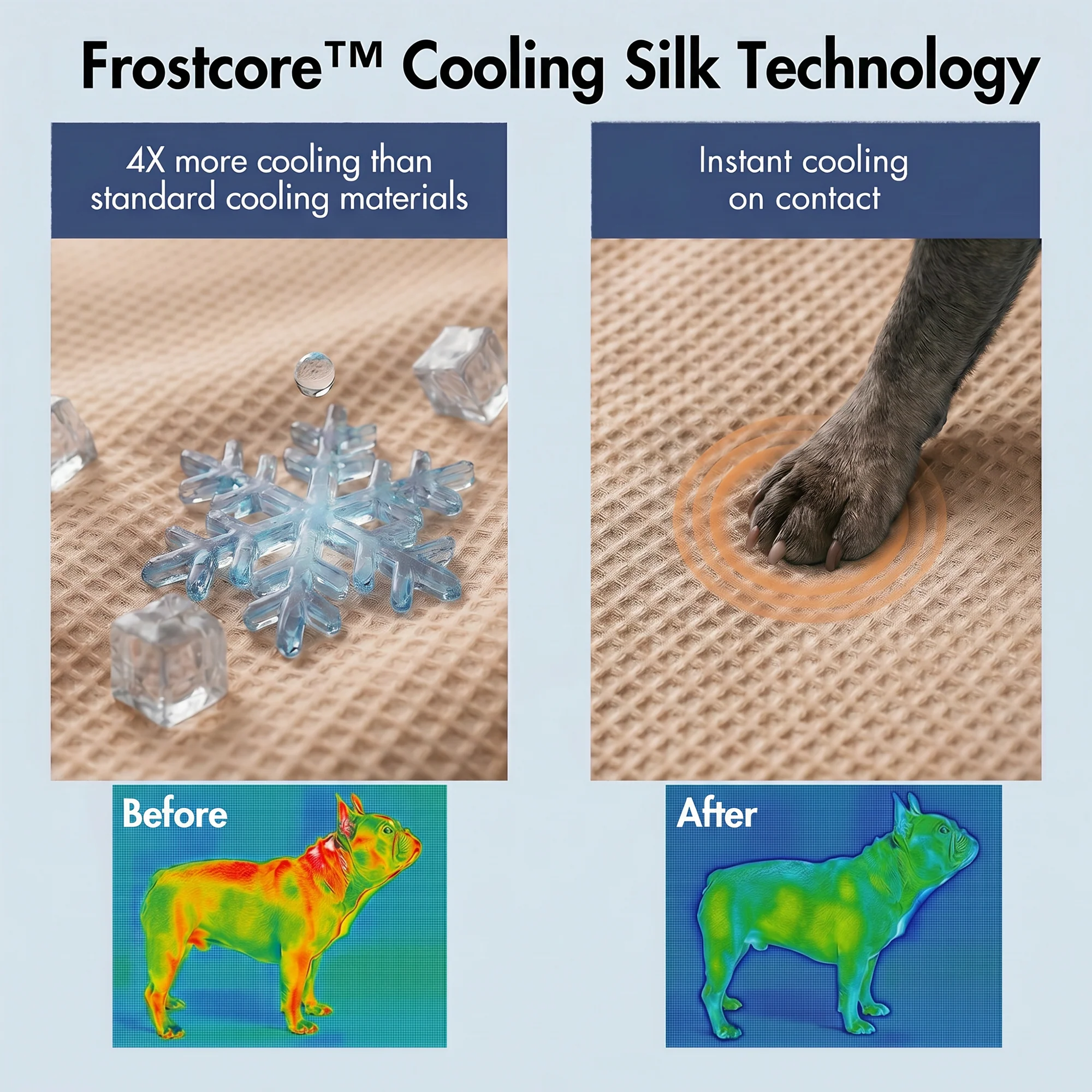 Frostcore™ Cooling Couch Cover Dog Bed - Image 76