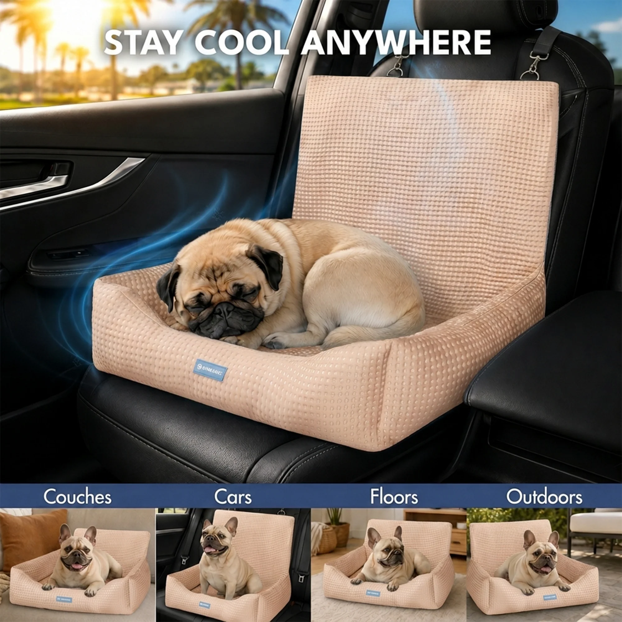 Frostcore™ Dog Cooling Car Seat Beds - Image 26