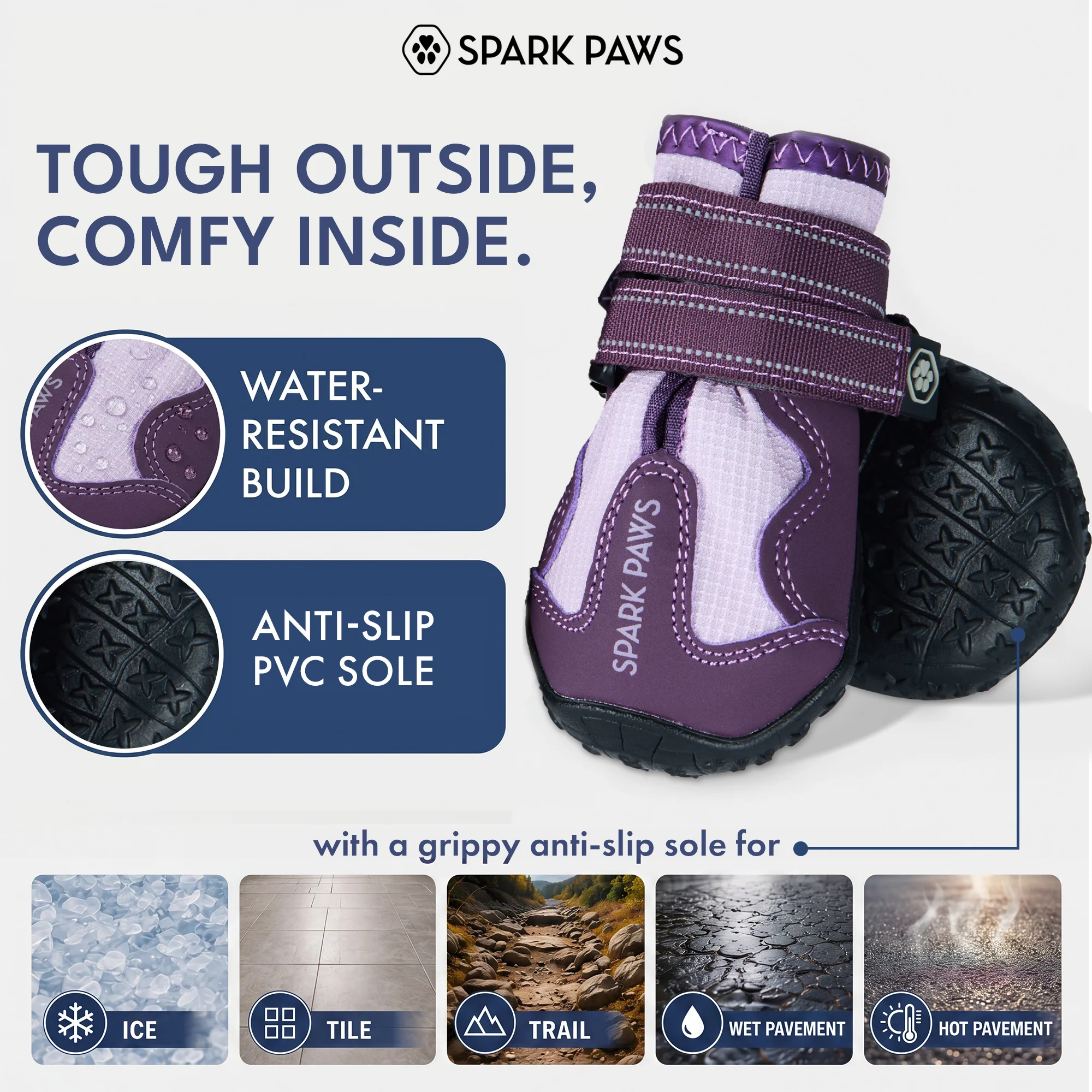 Spark Paws 365 -  The All-Season Dog Shoes - Image 23