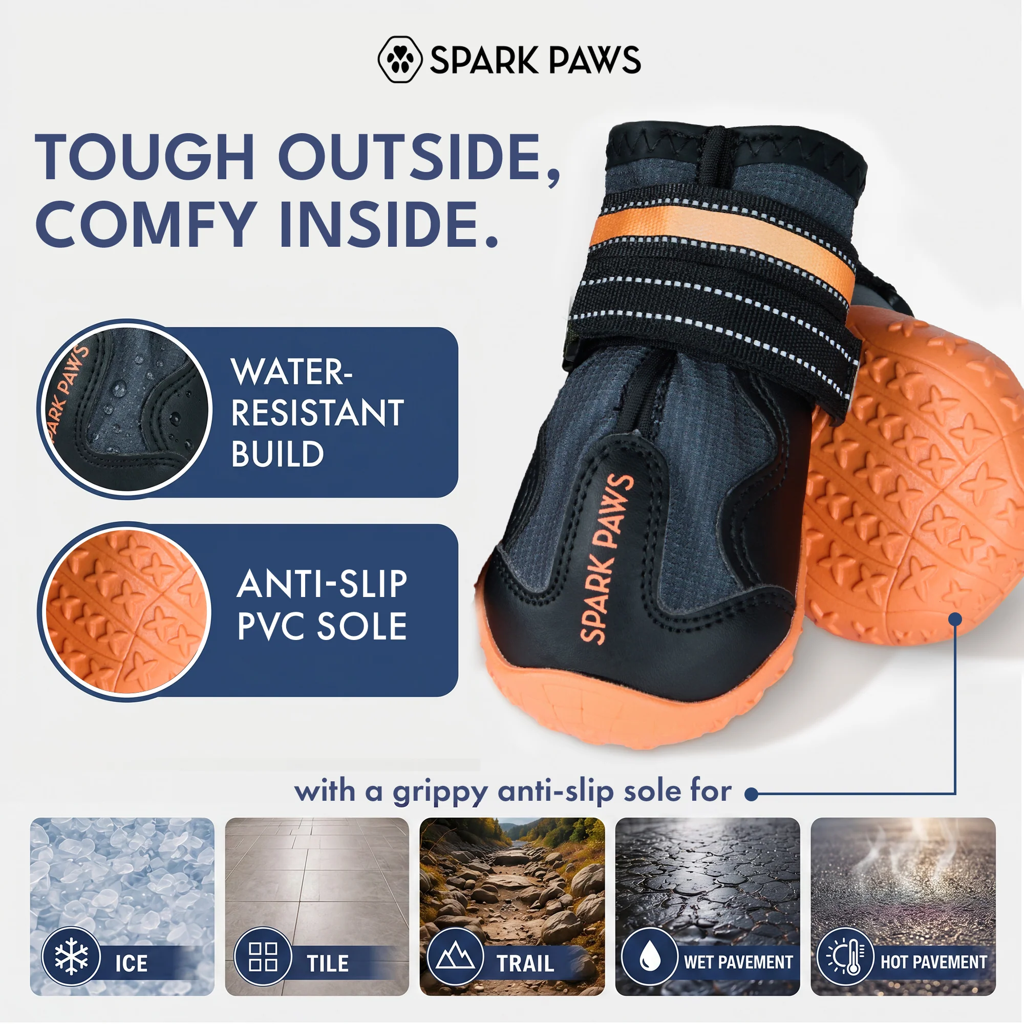 Spark Paws 365 -  The All-Season Dog Shoes - Image 29